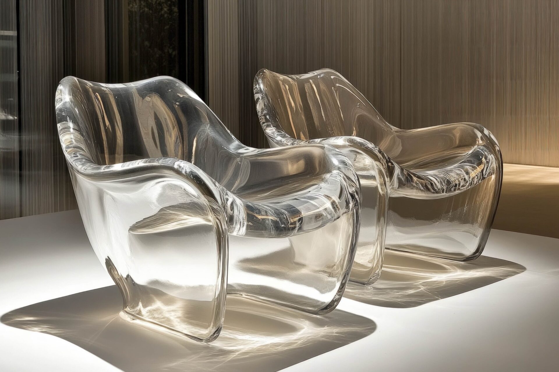 design acryl sessel transparent modern